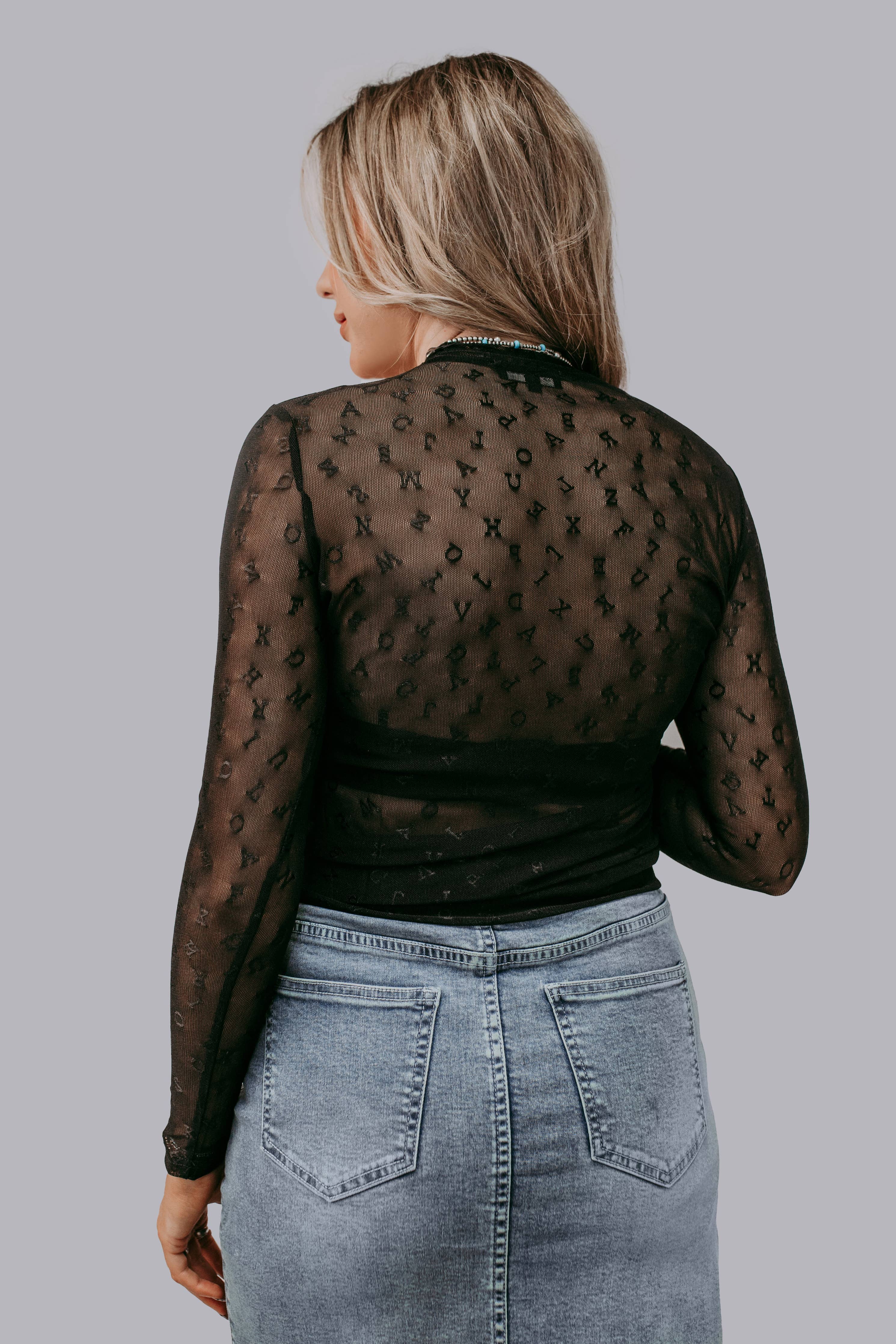 Western Brands Lace Top