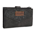 Wrangler Black Embossed Wallet