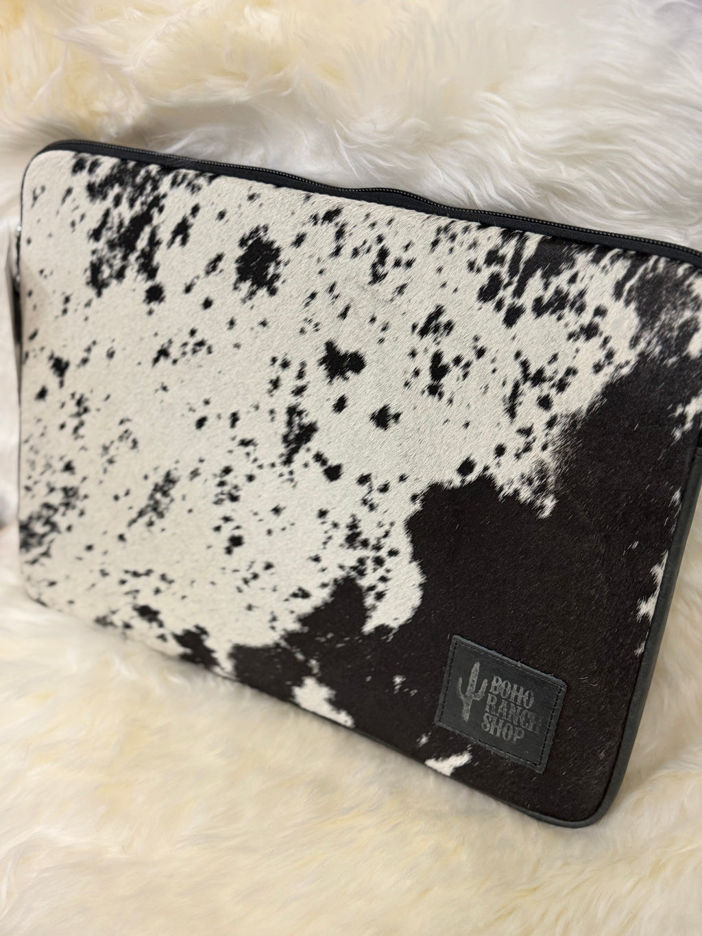 Cowhide Leather Laptop Sleeve