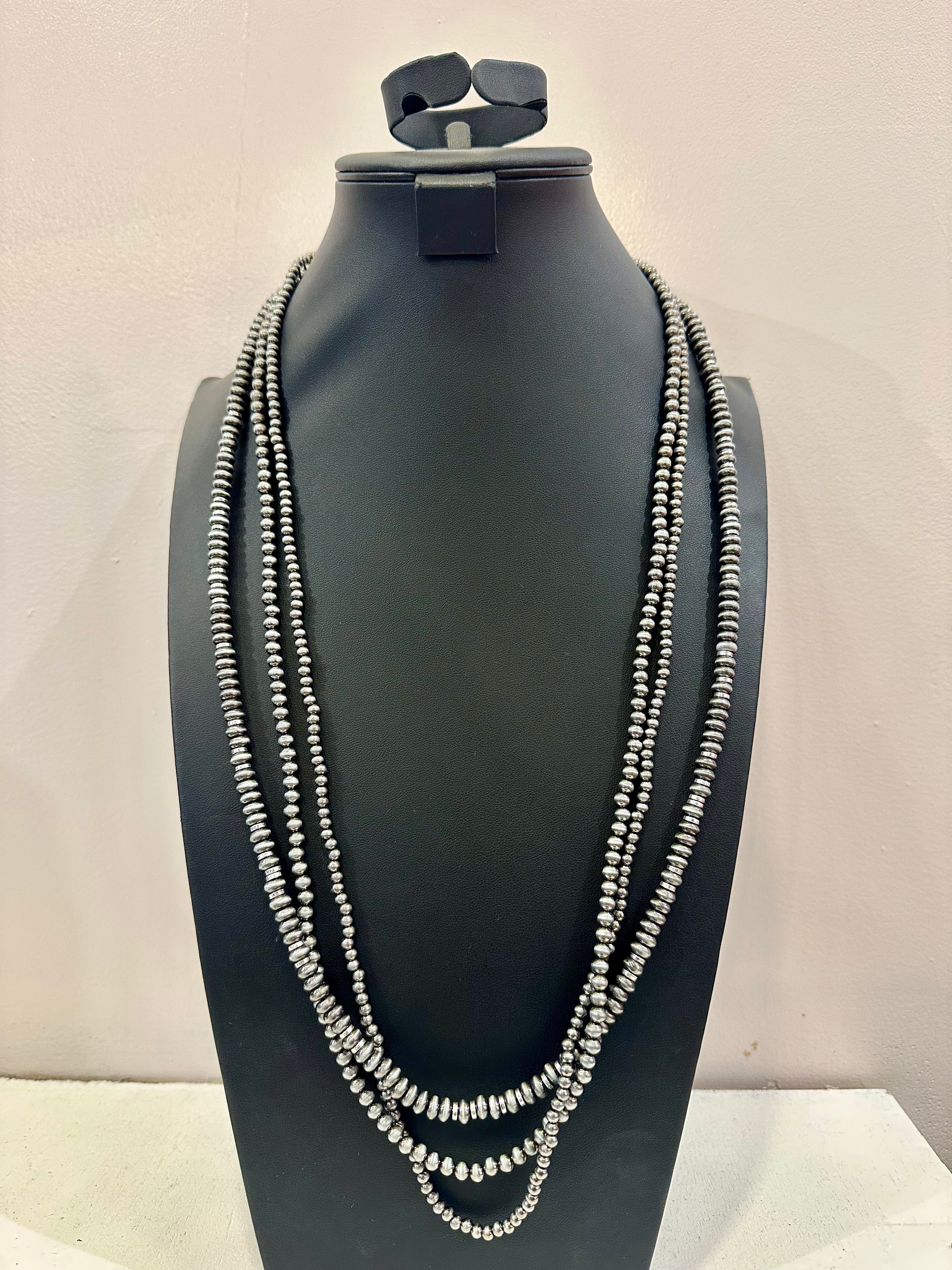 Multi Pearl Layer Necklace