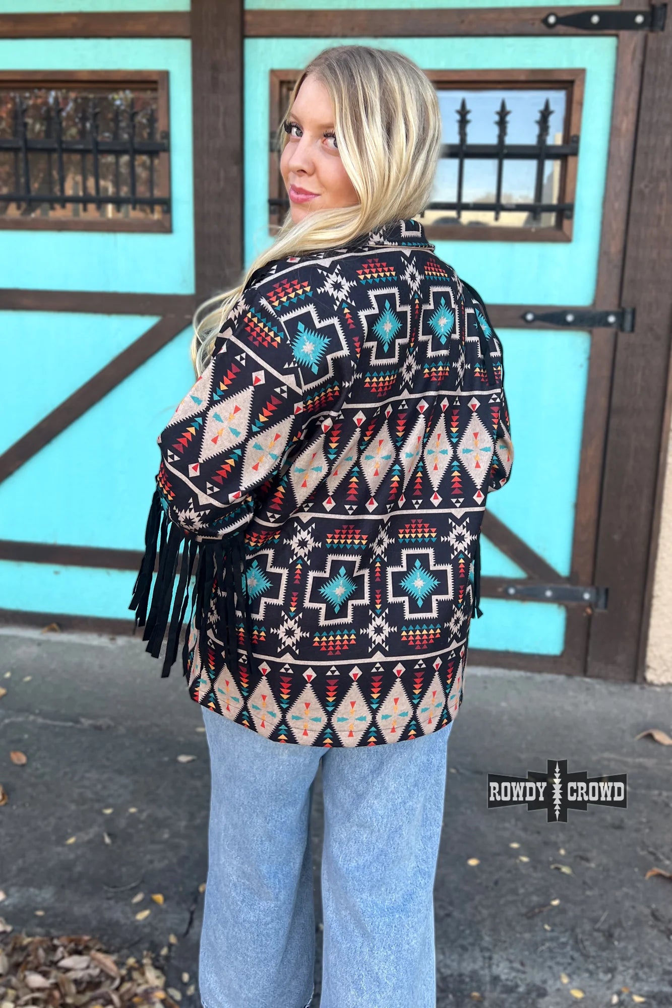 Jolene Southwestern Fringe Jacket