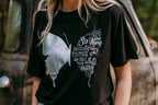 Butterfly Gold Tee
