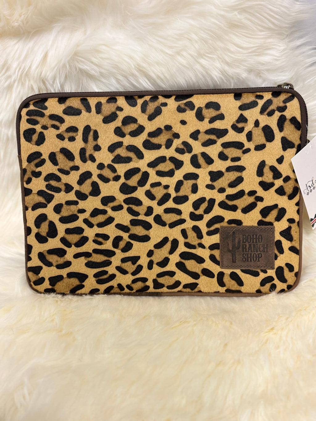 Cowhide Leather Laptop Sleeve
