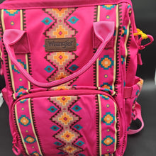 Load image into Gallery viewer, Wrangler Hot Pink Southwestern Backpack
