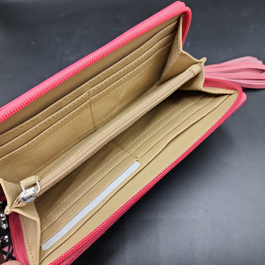 Magna Falls Tooled Leather Wallet