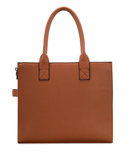Load image into Gallery viewer, Wrangler Brown Leather Tote Crossbody Purse
