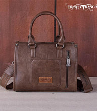 Load image into Gallery viewer, Trinity Ranch Oak Embossed Hair-On Tote Crossbody
