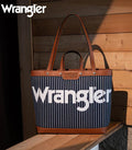 Wrangler Navy Tote Bag