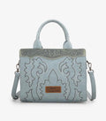 Wrangler Jean Boot Stitch Mini Tote Crossbody Purse