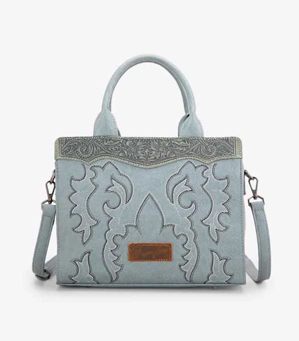 Wrangler Jean Boot Stitch Mini Tote Crossbody Purse