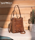 Trinity Ranch Aztec Embossed Crossbody