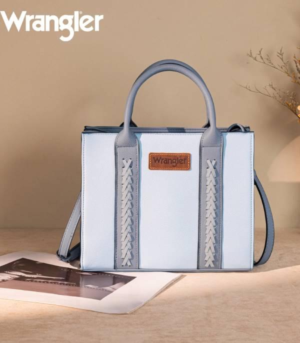 Wrangler Sky Blue Mini Tote Crossbody