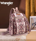 Wrangler Pink Aztec Backpack/Crossbody