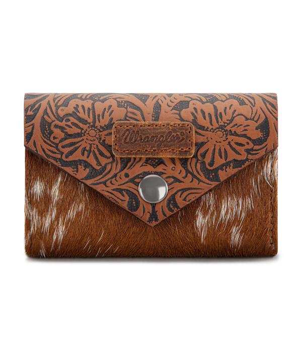 Wrangler Brown Cowhide Wallet
