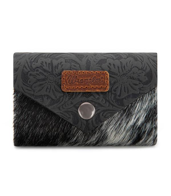 Wrangler Black Cowhide Wallet