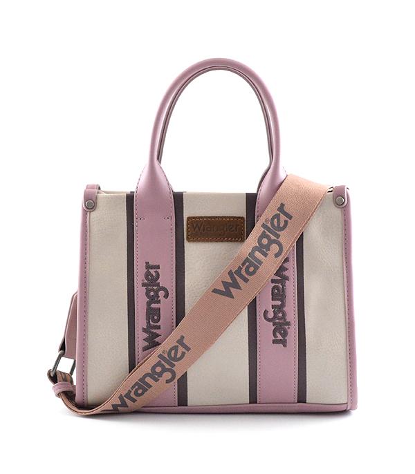 Wrangler Pink Logo Mini Tote Crossbody