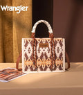 Wrangler Light Chocolate Rope Tote Crossbody