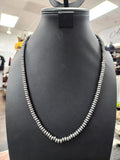 Singe Layer Saucer Pearl Necklace