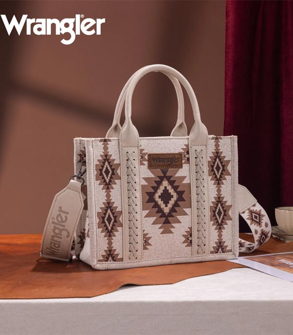 Wrangler Ivory Southwestern Mini Tote Crossbody