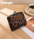 Wrangler Chocolate Leopard Coin Wallet