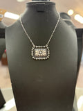 Bead Bar Pendant Necklace