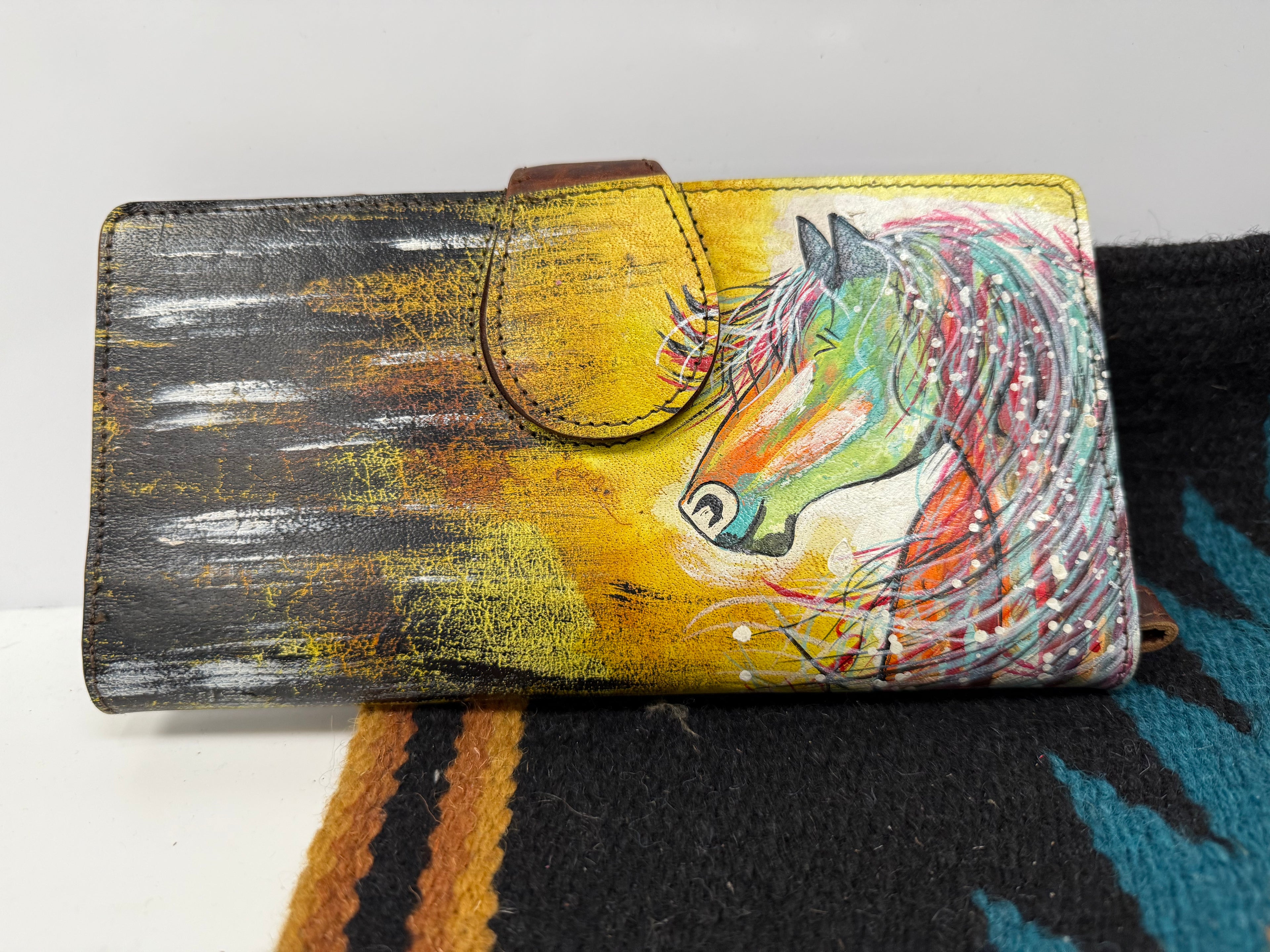 Painted Horse Wallet