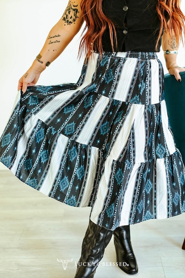 Aztec Galaxy Skirt