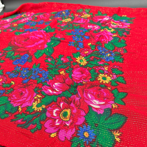 Asdzaa Scarf #6 Coral
