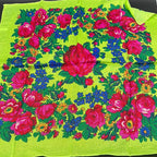 Asdzaa Scarf #14 Lime Green