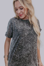 XOXO Charcoal Tee Dress