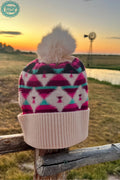 Pink Southern Roots Beanie