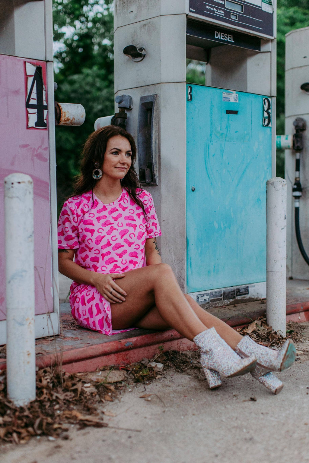 Blush & Bashful Mesh Dress