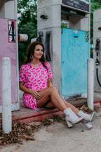 Blush & Bashful Mesh Dress