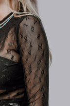 Western Brands Lace Top