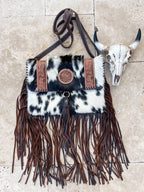 Regina Cowhide Crossbody Purse