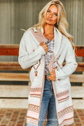 Southwest Peach Cardigan