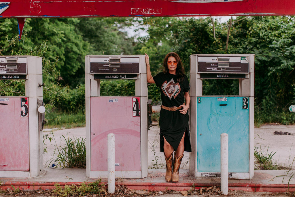 Desperado Sequin Tee Dress
