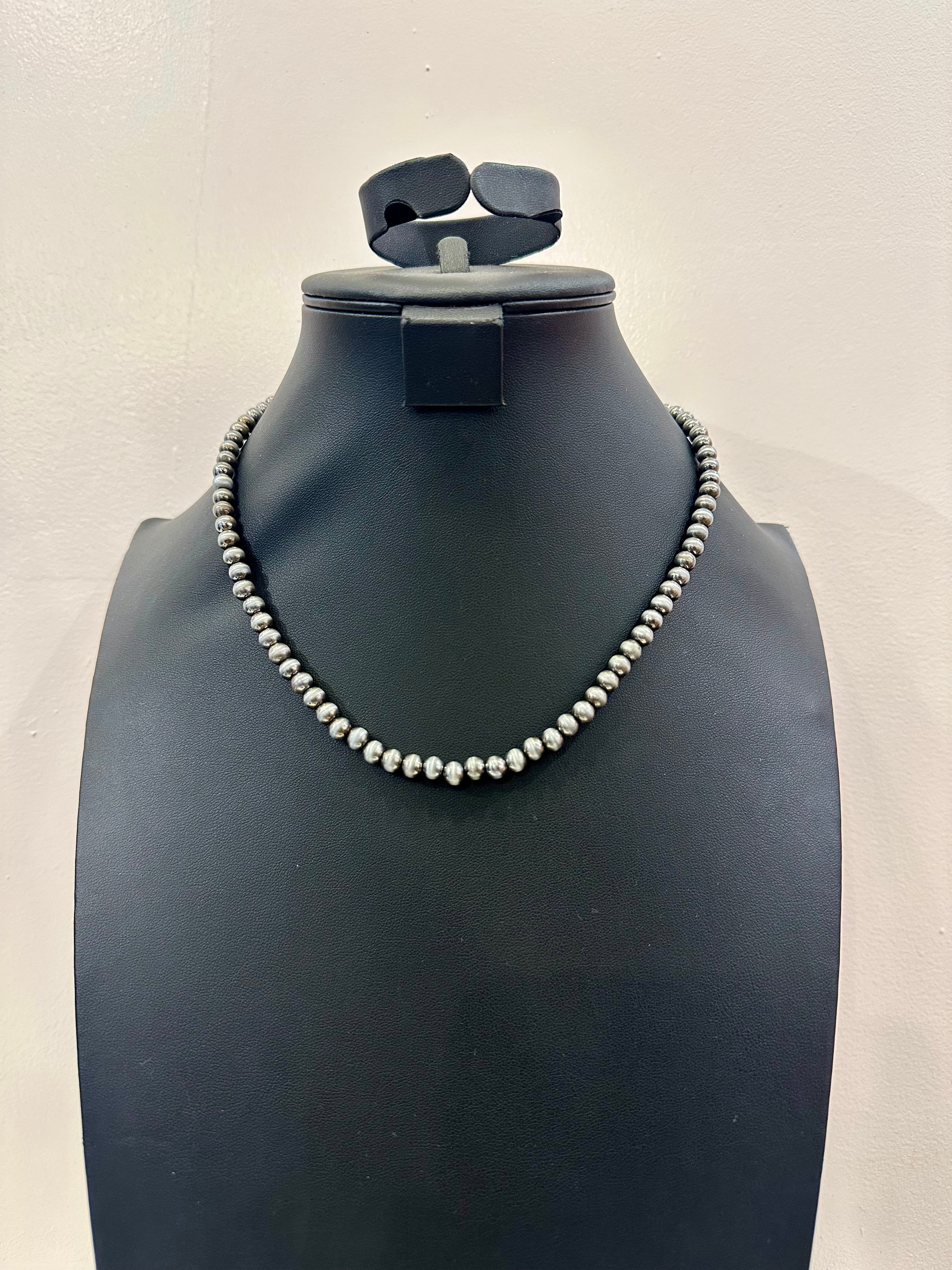Single Pearl Bead Necklace