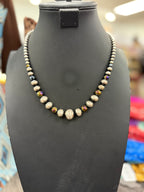 Multi-Colored Pearl Necklace