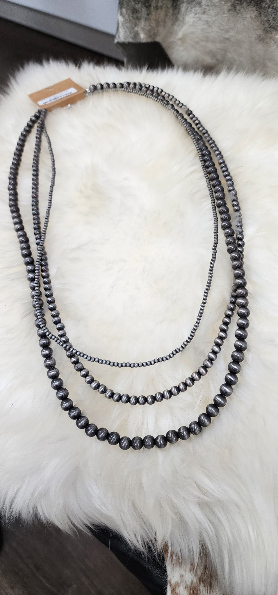 Pearl Inspired 3-Layer Necklace