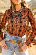 Desert Dreams Southwestern Mesh Top
