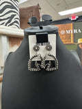 Pearl Bead Horse Post Earrings