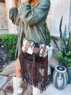 Regina Cowhide Crossbody Purse