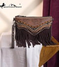 Montana West Black Fringe Crossbody Purse