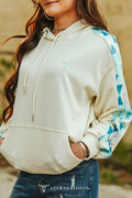 Ivory Southwestern Pullover