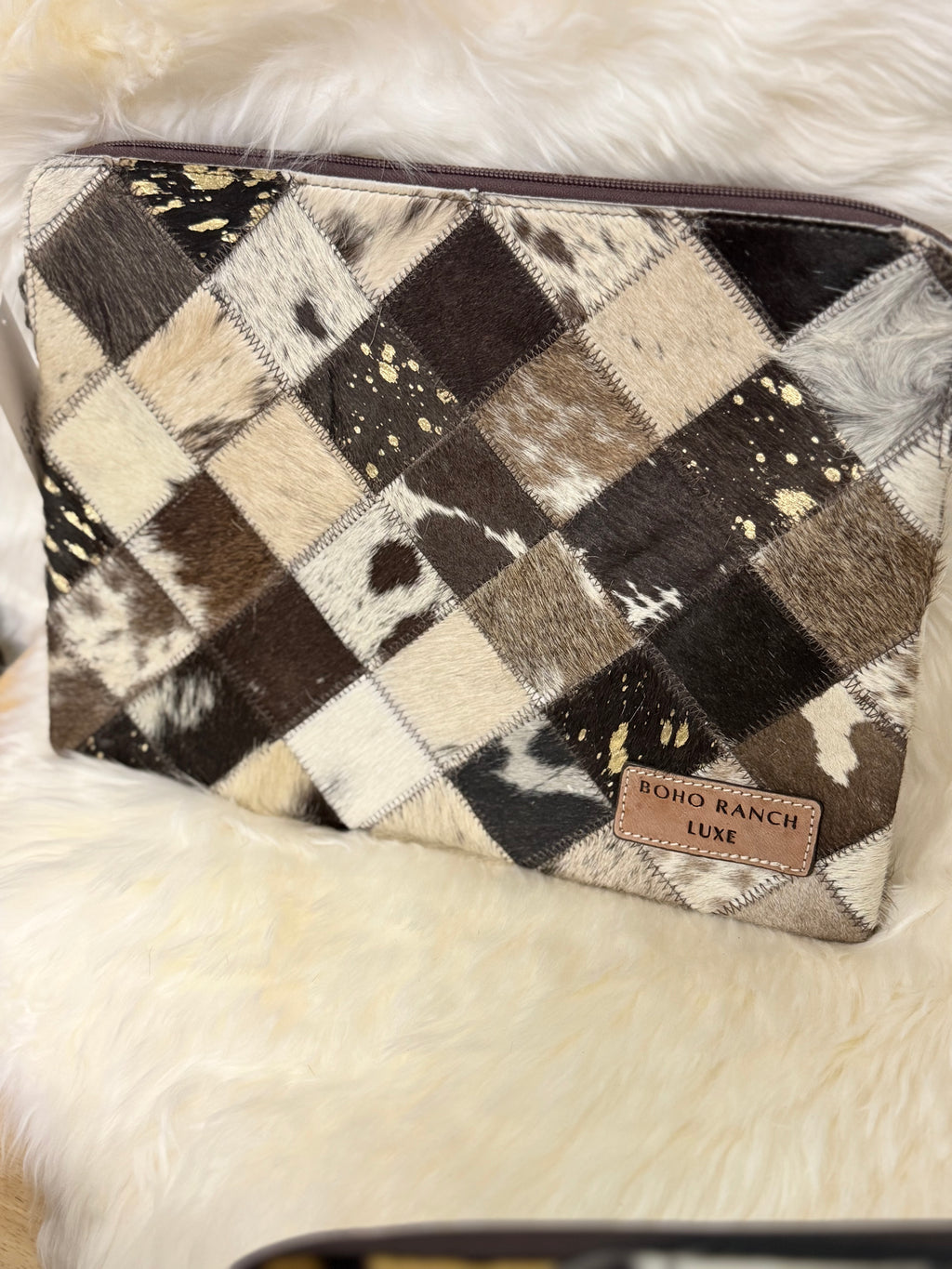 Genuine Cowhide Laptop Sleeve
