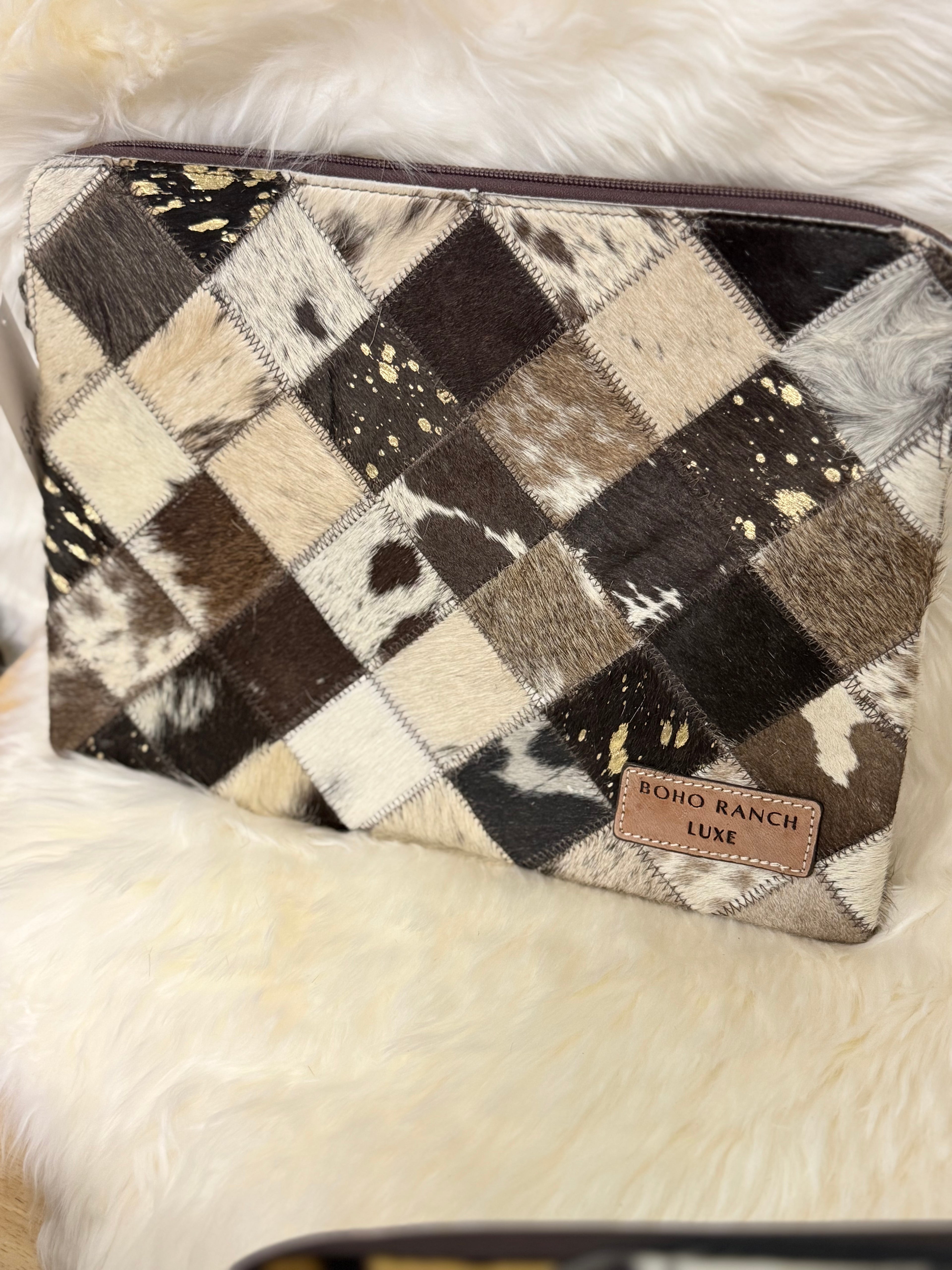 Genuine Cowhide Laptop Sleeve
