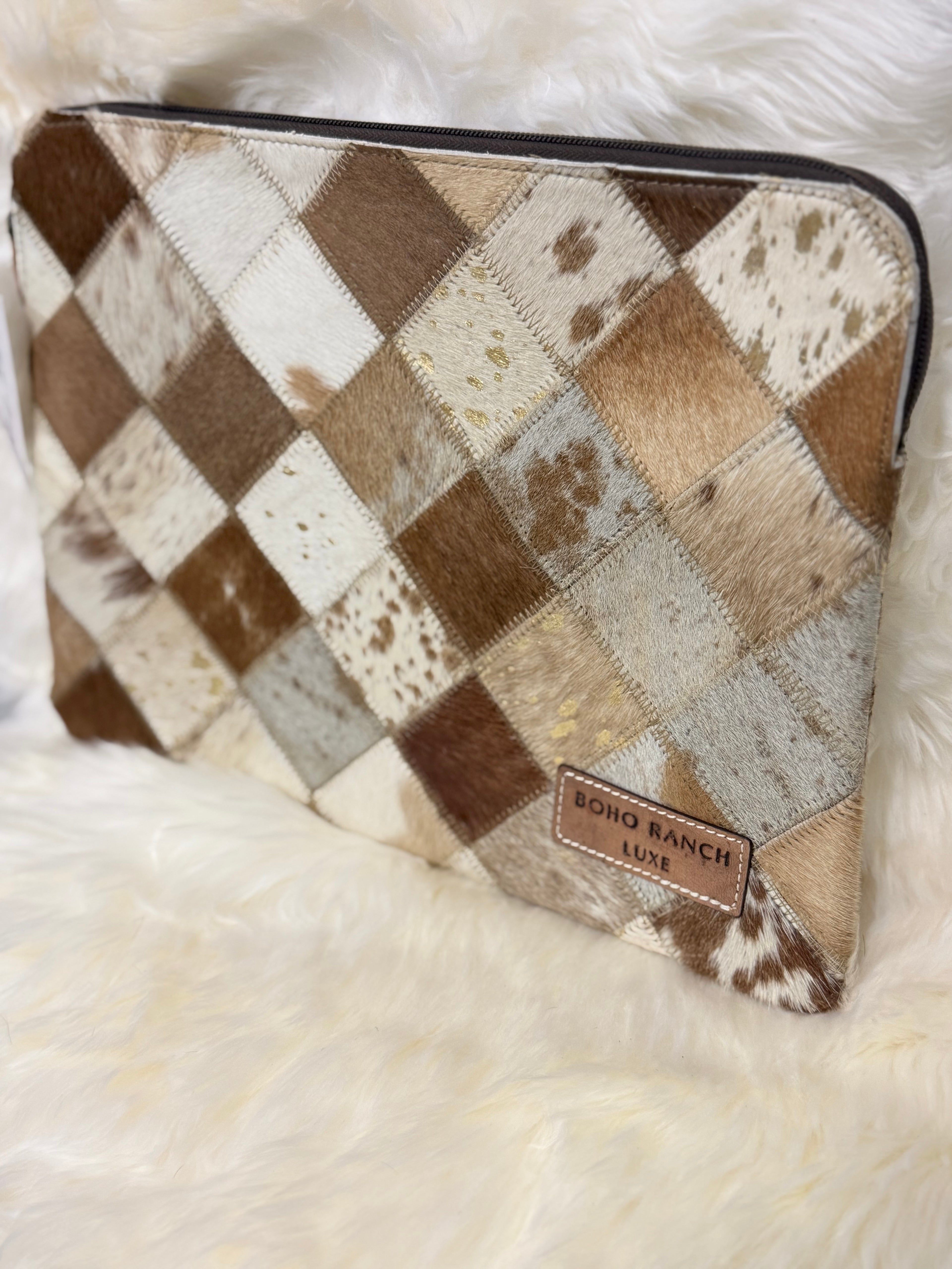 Genuine Cowhide Laptop Sleeve