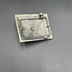 Turquoise Concho Inspired Belt Buckle