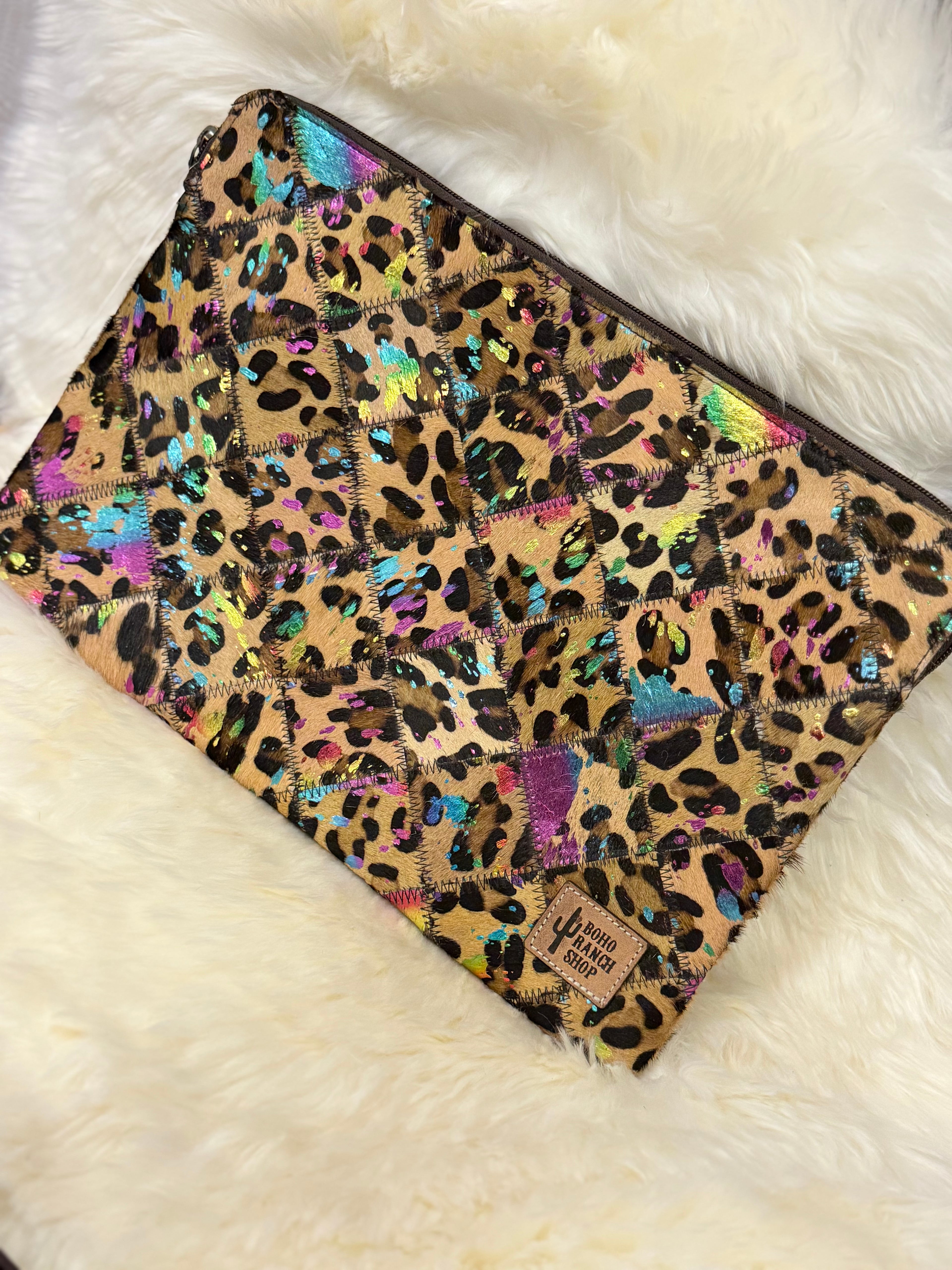 Cowhide Leather Laptop Sleeve